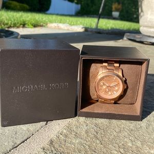 Michael Kors Rose Gold Watch